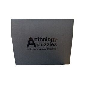 Wooden Jigsaw Puzzle by Anthology Unique Cut 177pcs Happy House Plants Whimsical